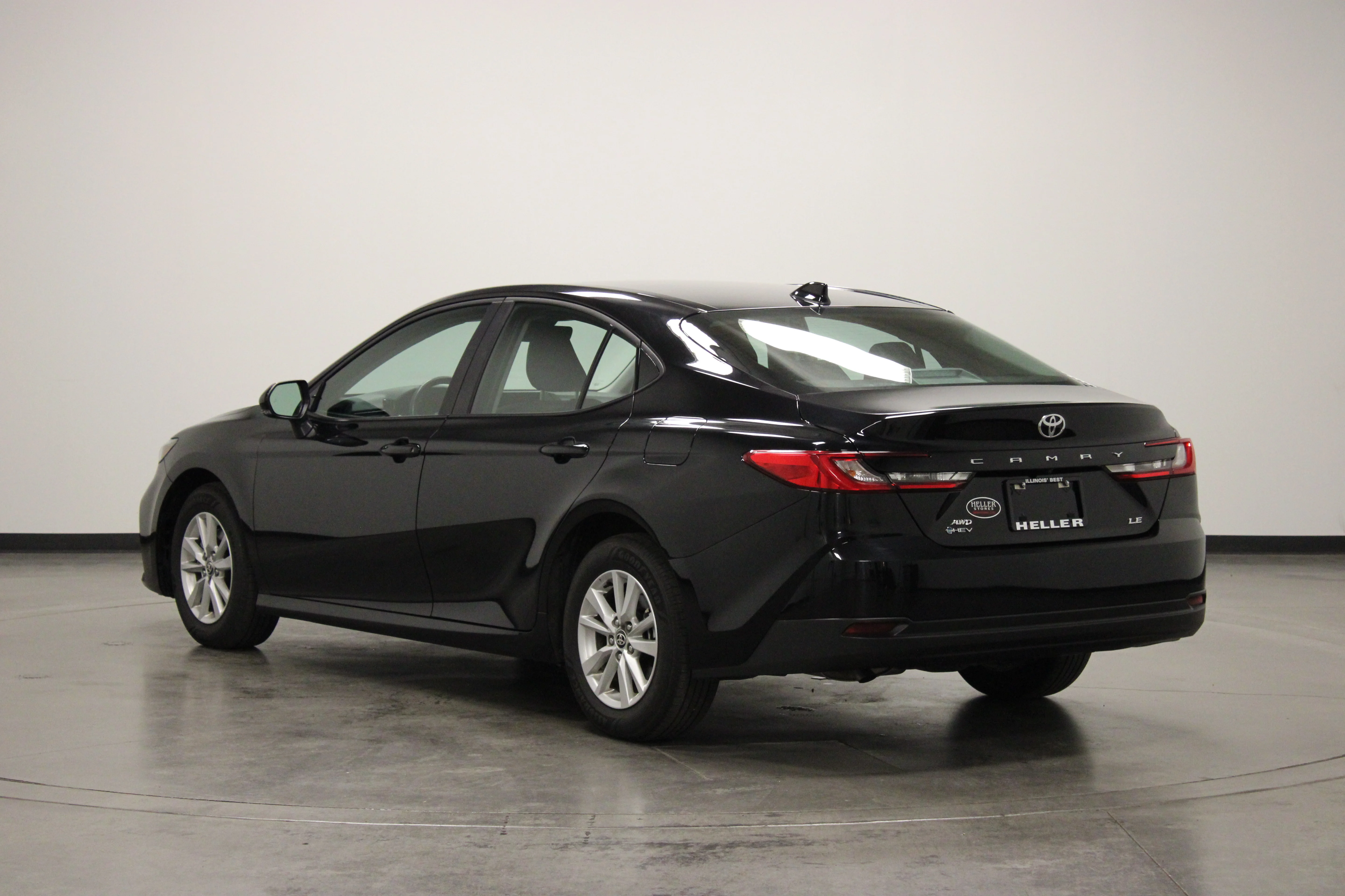 Used 2025 Midnight Black Metallic Toyota LE image 6