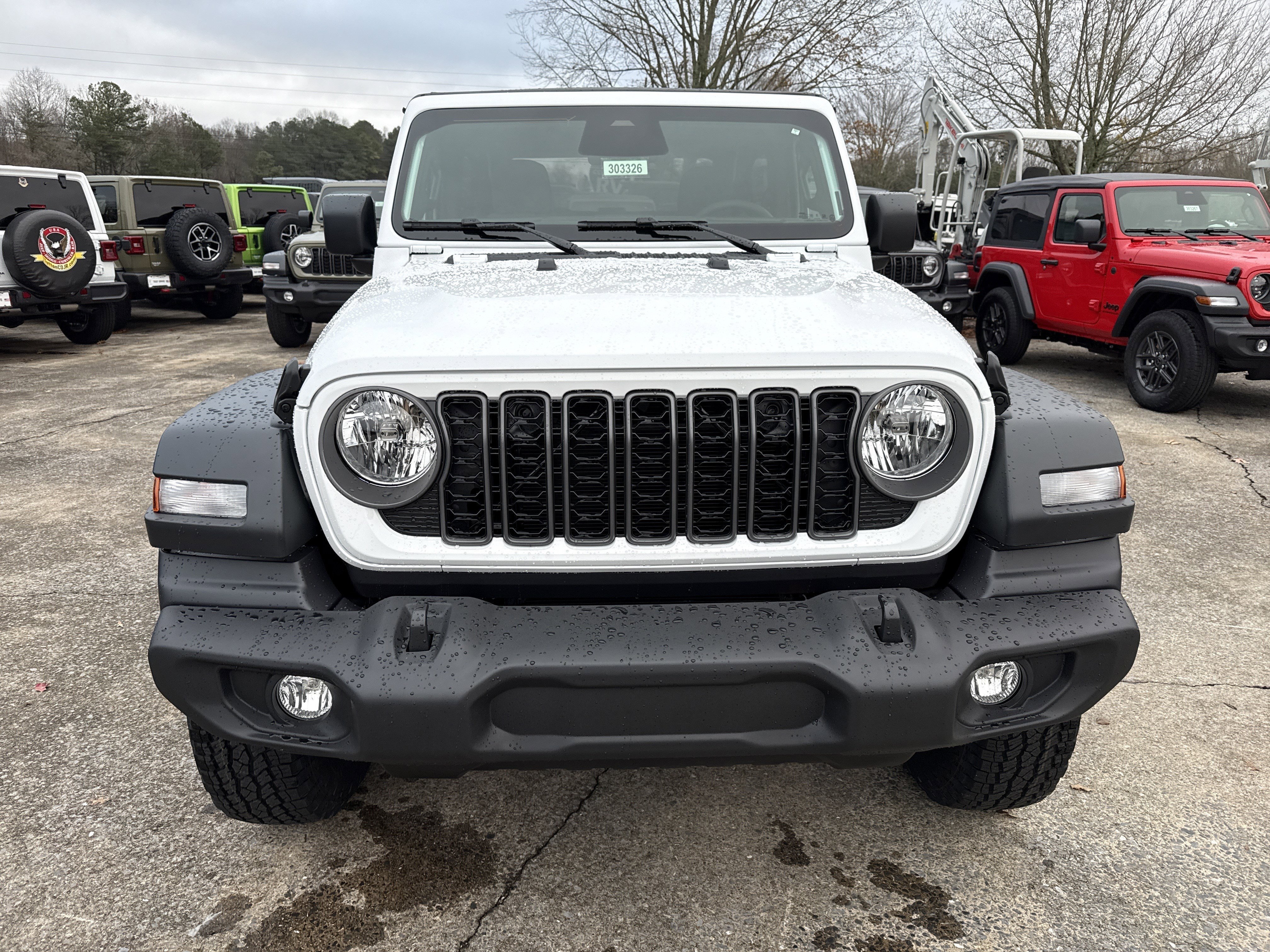 New 2026 Bright White Clearcoat Jeep Sport S image 2