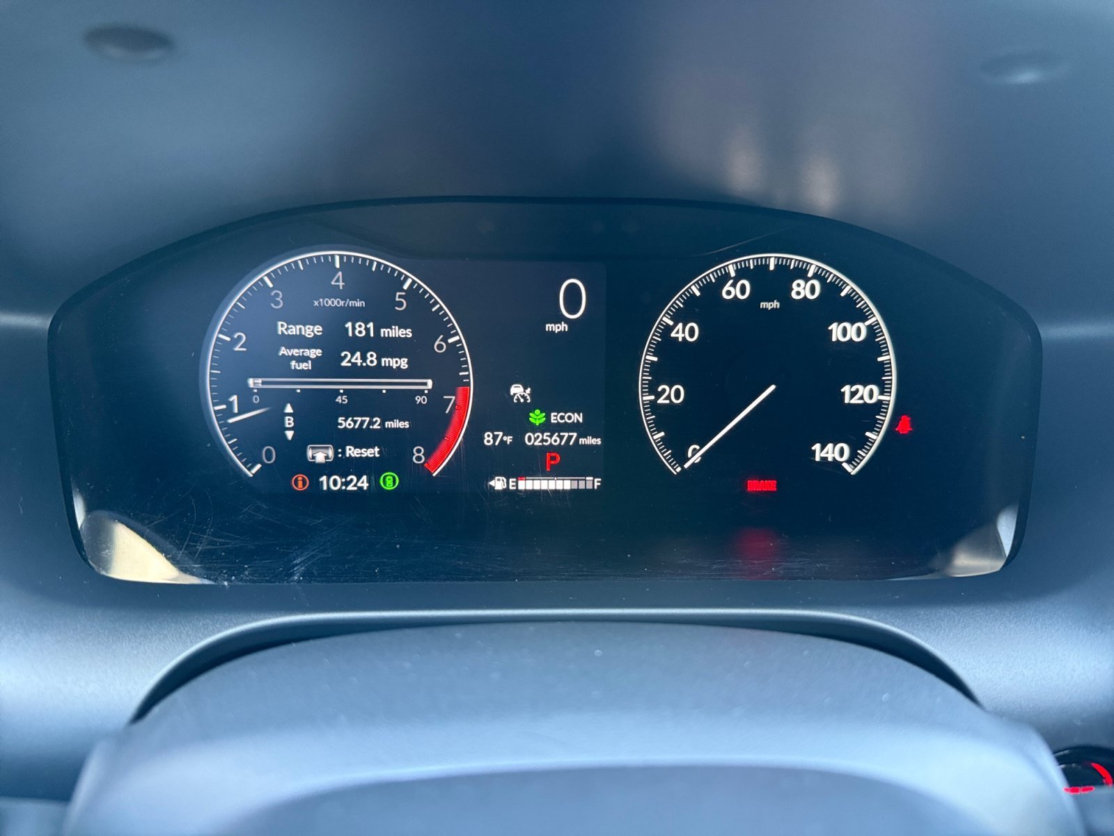 Used 2024 Modern Steel Metallic Honda LX image 11