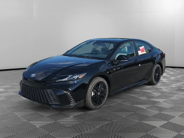 New 2026 Midnight Black Metallic Toyota SE image 1