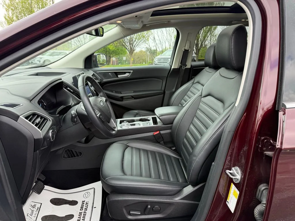Certified Used 2022 Red Ford SEL image 11