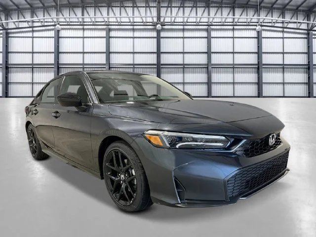 New 2026 Meteorite Gray Metallic Honda 2WD Sport Hybrid image 9