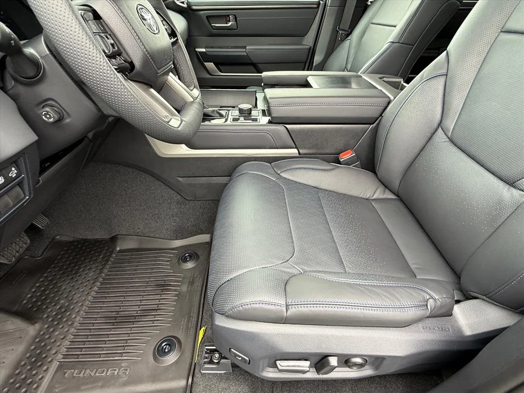 New 2026 Midnight Black Metallic Toyota Tundra Platinum image 8
