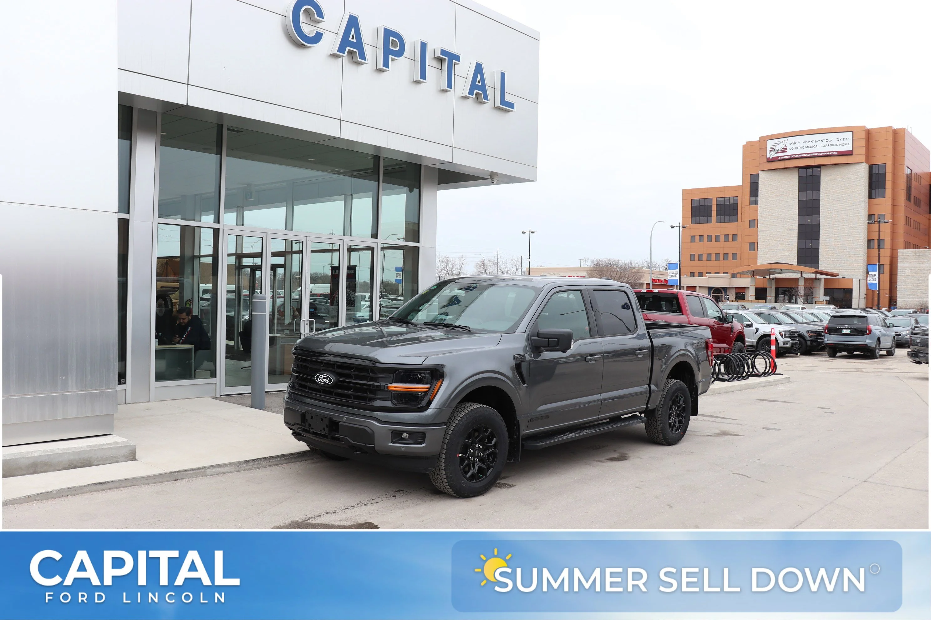 New 2026 CARBONIZED GREY METALLIC Ford XLT image 1