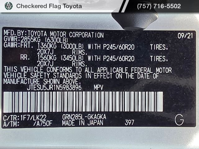 Used 2022 Classic Silver Metallic Toyota TRD Sport image 47
