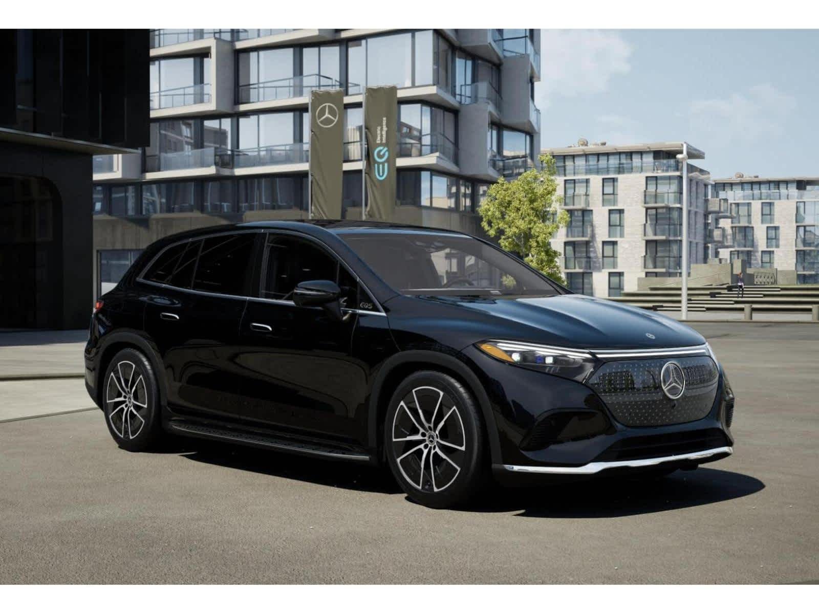 Used 2023 Obsidian Black Metallic Mercedes-Benz EQS 450+ image 10