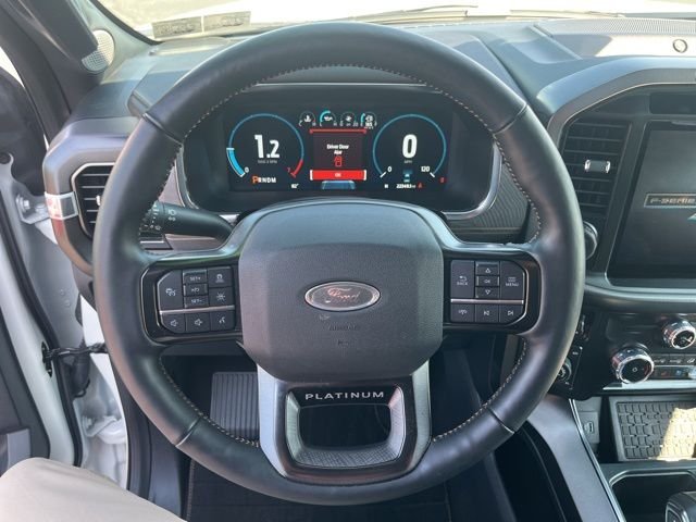 Certified Used 2023 White Metallic Ford Platinum image 13
