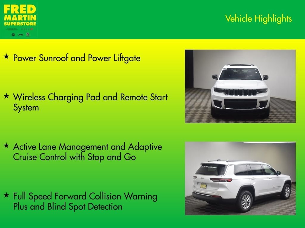 New 2026 Bright White Clear-Coat Exterior Paint Jeep Laredo X image 14