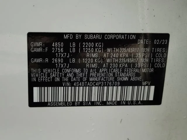 Certified Used 2023 White Subaru Premium image 23