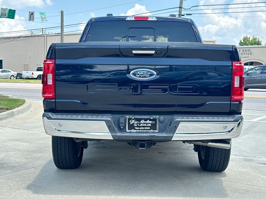 Used 2022 Blue Metallic Ford XLT image 6