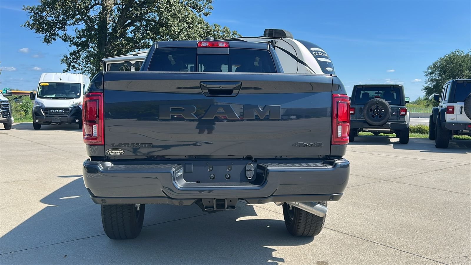 New 2026 Forged Blue Metallic Exterior Paint RAM Laramie image 5