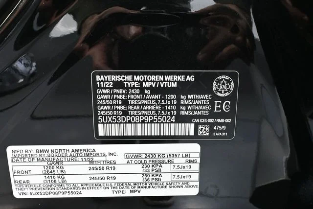 Used 2023 Black BMW xDrive30i image 54