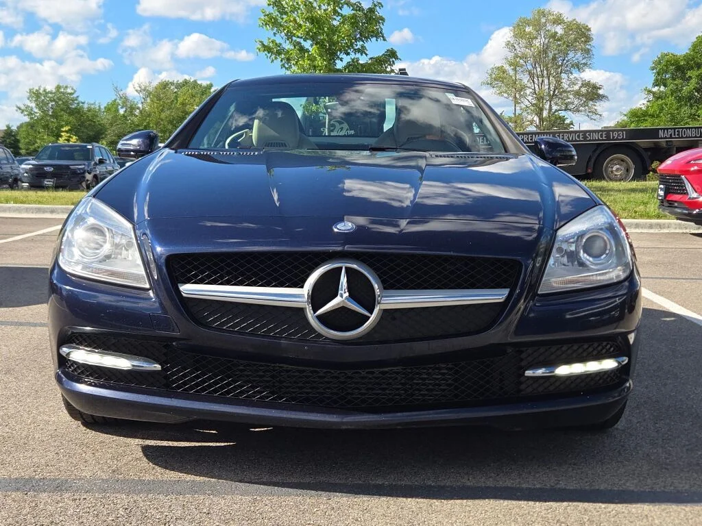 Used 2012 Blue Mercedes-Benz SLK 250 image 5
