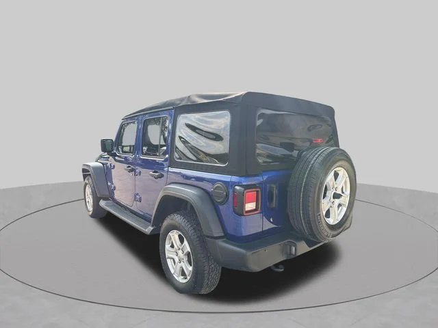 Used 2018 Blue Jeep Unlimited Sport S image 7