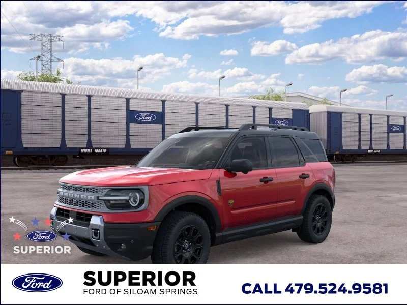 New 2026 Ruby Red Ford Badlands image 1
