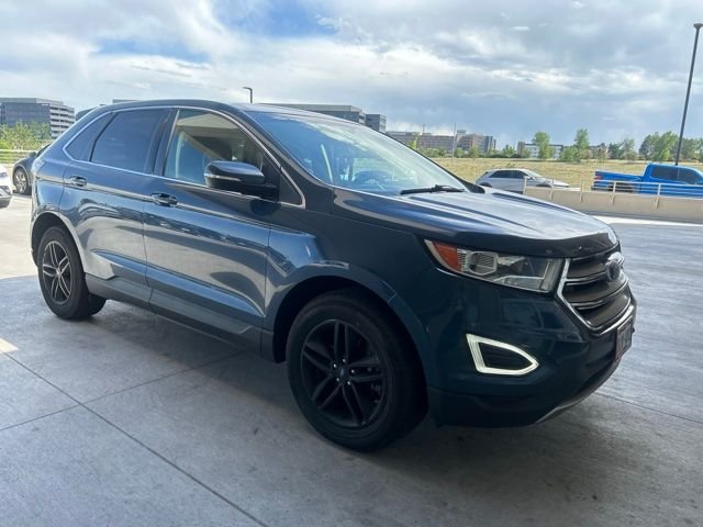 Used 2016 Blue Ford SEL image 2