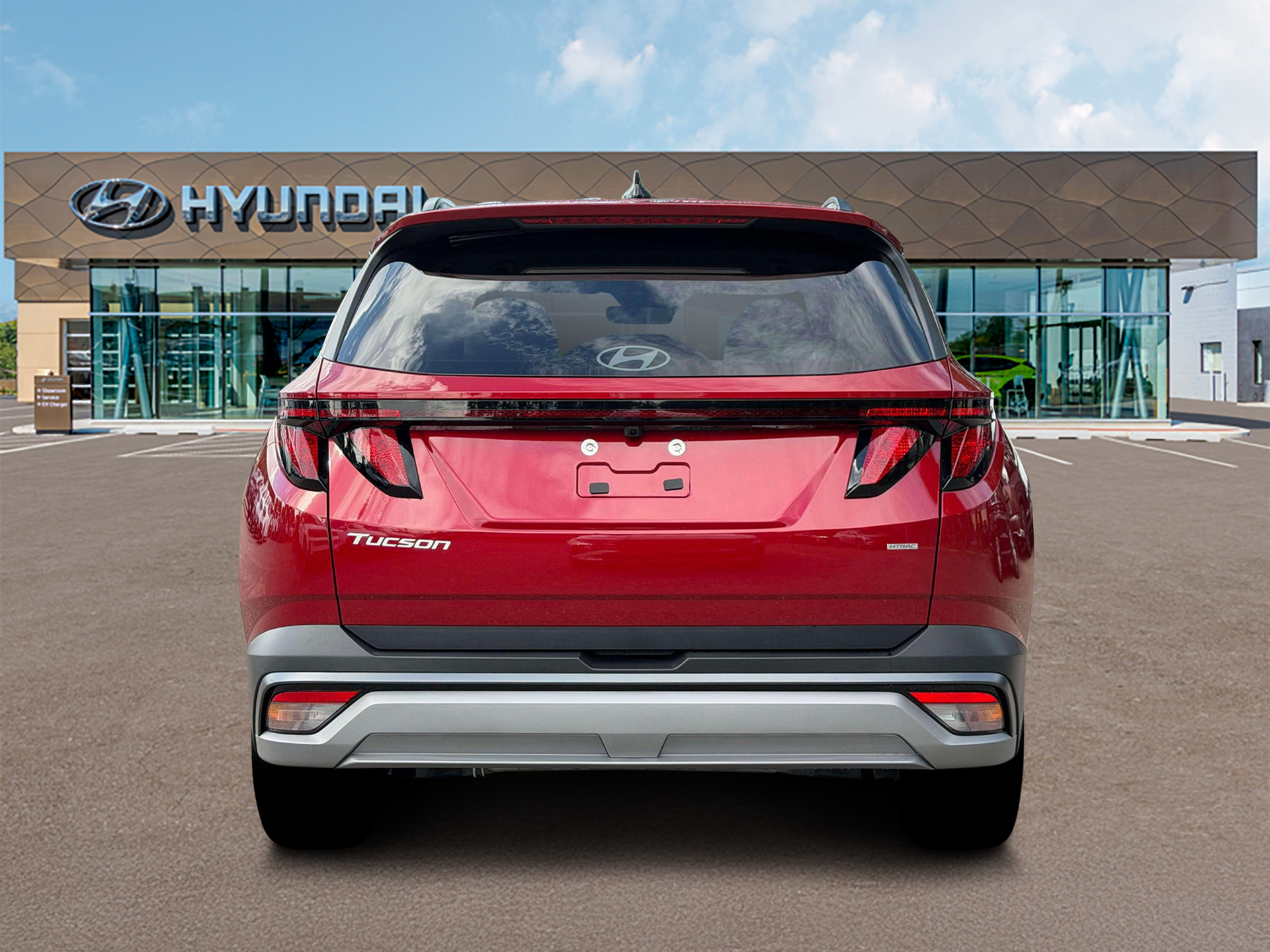 New 2026 Ultimate Red Hyundai SEL Plus AWD image 6