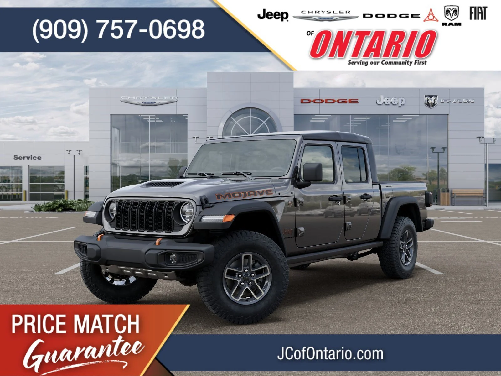 New 2026 Granite Crystal Metallic Clear-Coat Exterior Paint Jeep Mojave image 1