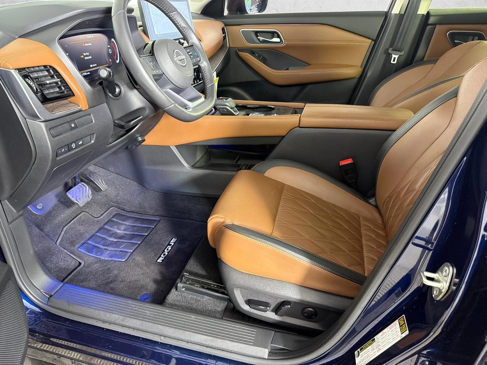 Used 2024 Deep Ocean Blue Pearl/Super Black Nissan Platinum image 11