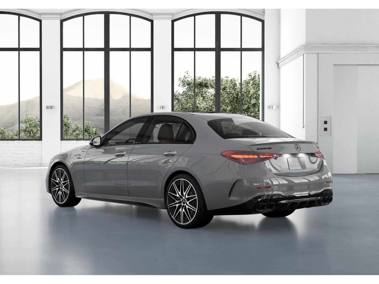 New 2026 MANUFAKTUR Alpine Grey Mercedes-Benz AMG® C 43 4MATIC Sedan image 68