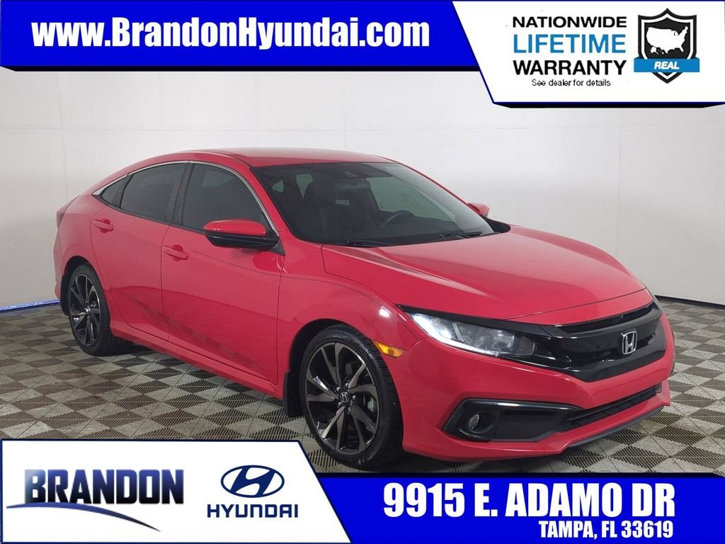 Used 2021 Black Honda Sport image 1