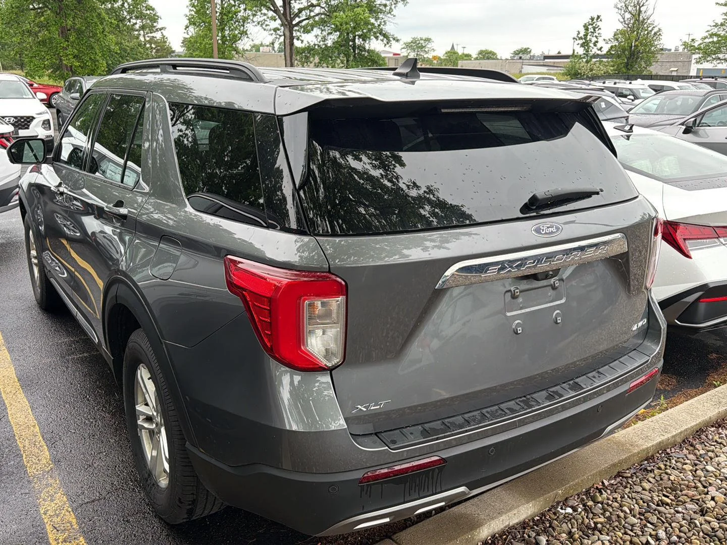 Used 2023 Carbonized Gray Ford XLT image 4