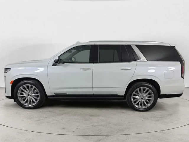 Used 2021 White Cadillac Premium Luxury image 2