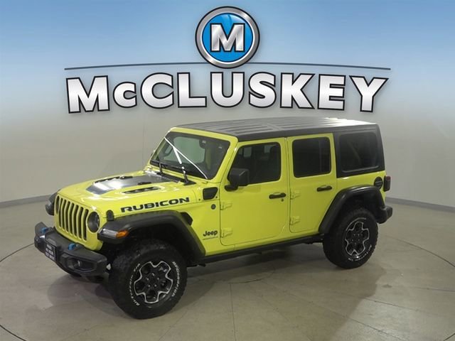 Used 2023 Yellow Jeep Rubicon 4x4 image 1