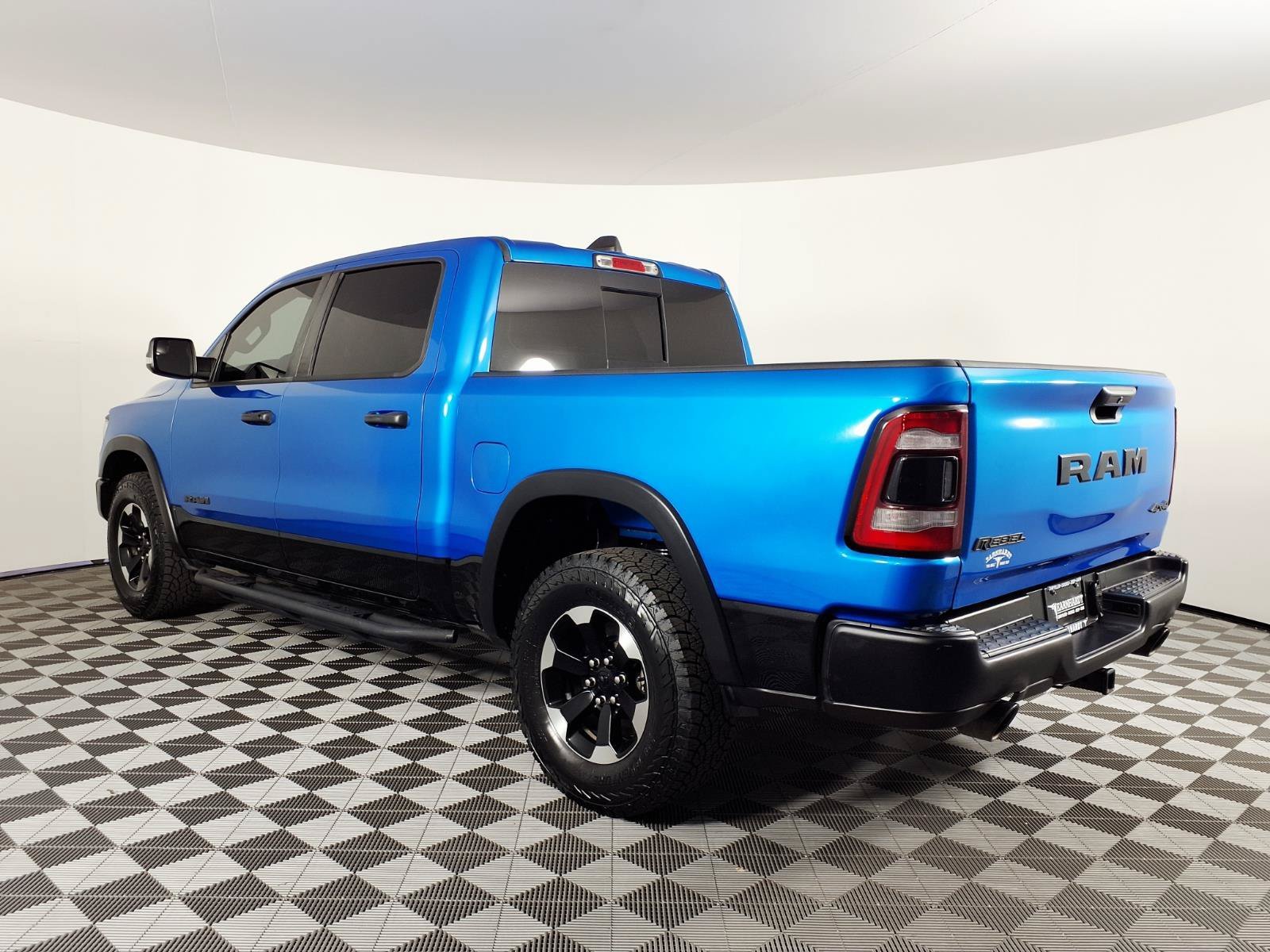 Certified Used 2021 Hydro Blue Pearlcoat Ram Rebel image 6