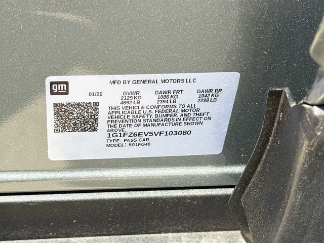 New 2027 Sterling Grey Metallic Chevrolet RS image 35