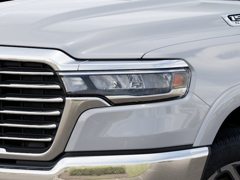 New 2026 Bright White Clear-Coat Exterior Paint RAM Laramie image 10