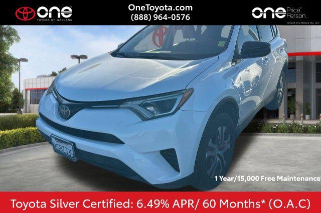 Certified Used 2017 SUPER WHITE Toyota  image 1
