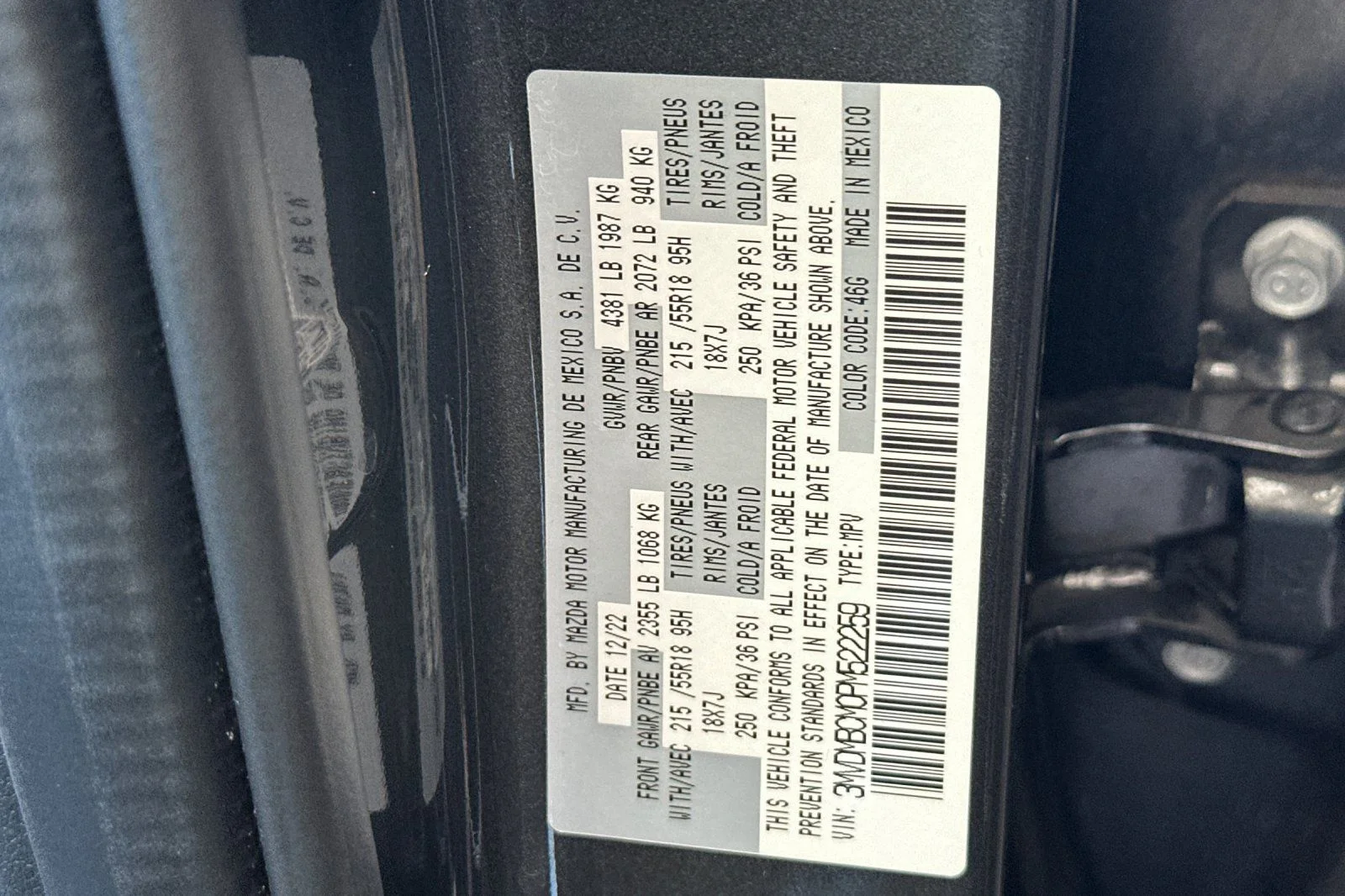 Certified Used 2023 Gray Mazda 2.5 S Preferred Package image 30