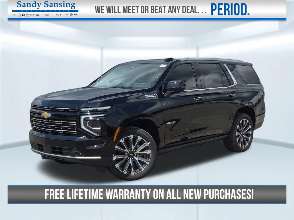 New 2026 Black Chevrolet High Country image 1