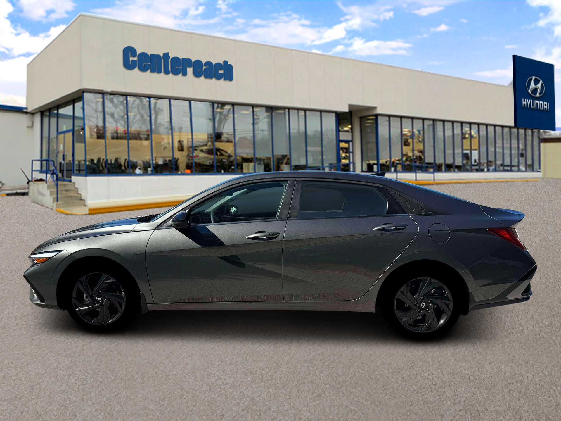 New 2026 Amazon Gray Hyundai SEL Sport image 3