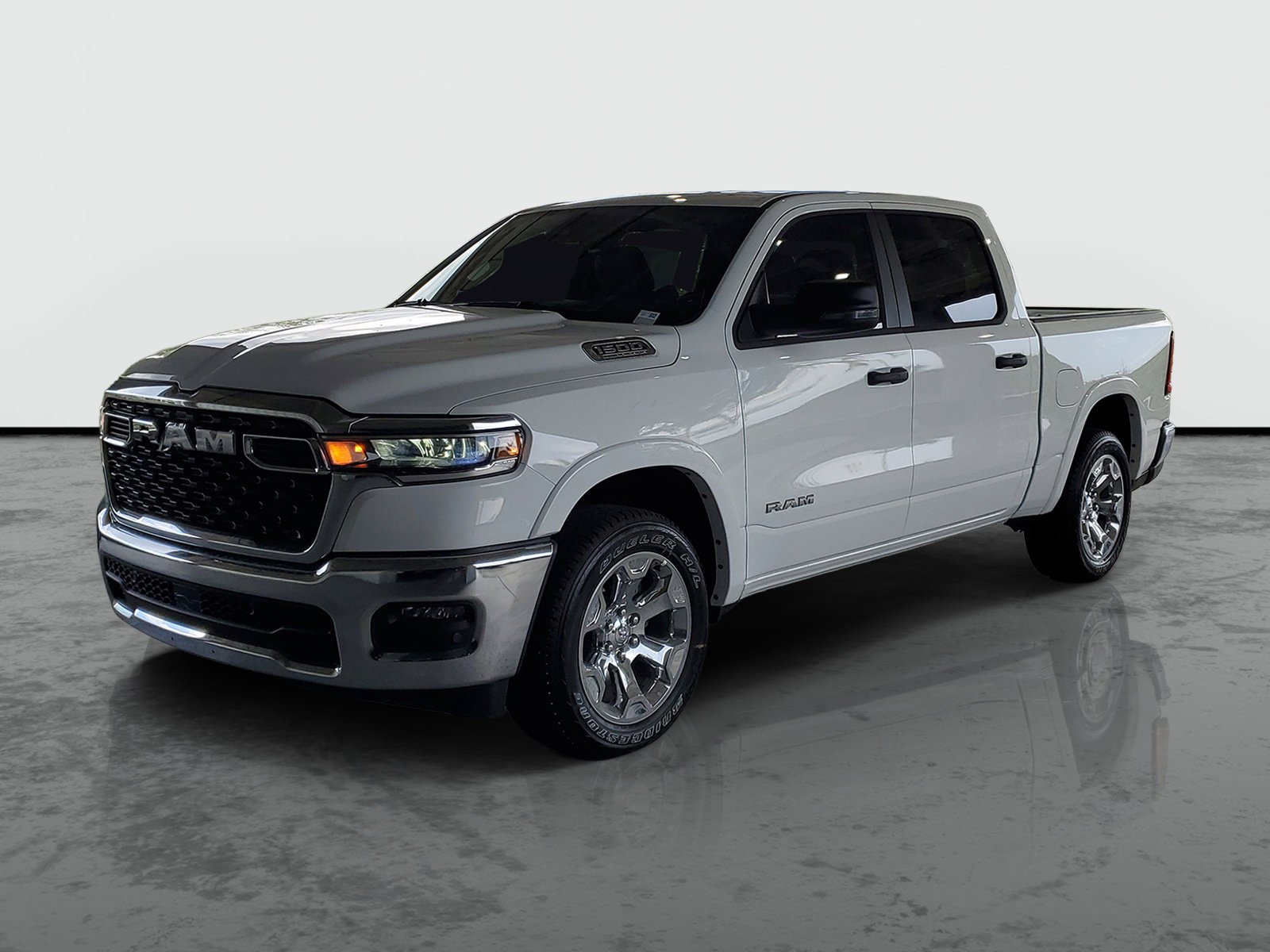New 2026 Bright White Clear-Coat Exterior Paint RAM Big Horn/Lone Star image 3