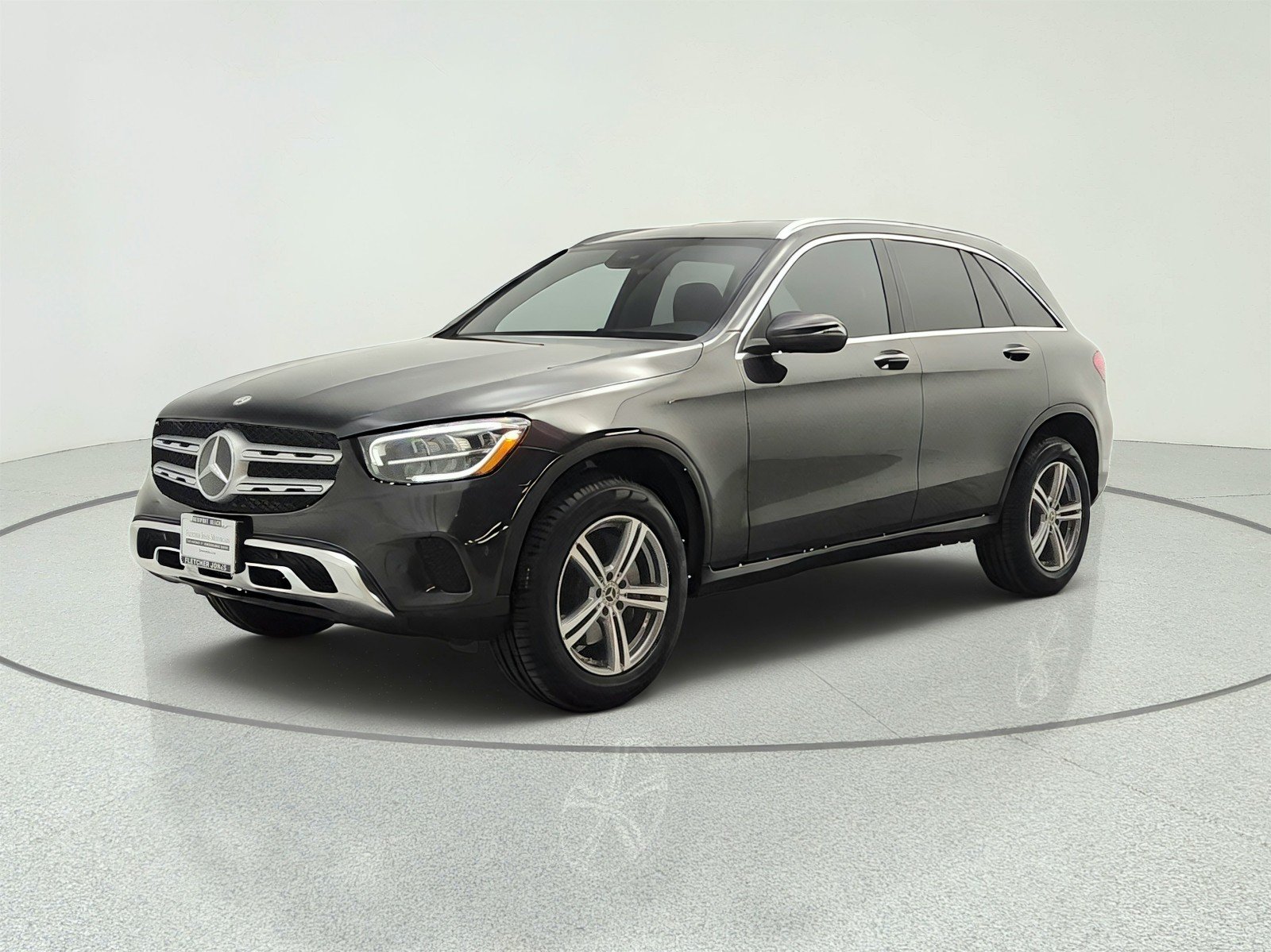 Used 2022 Graphite Grey Metallic Mercedes-Benz GLC 300 SUV image 1