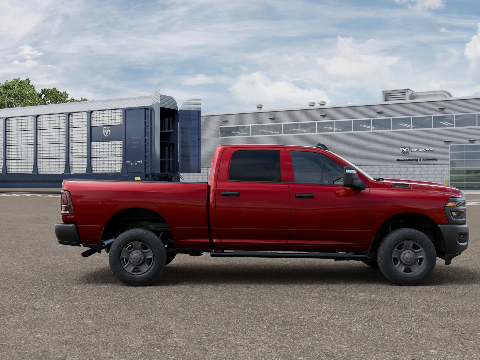 New 2026 MOLTEN RED PEARL COAT Ram Tradesman image 12