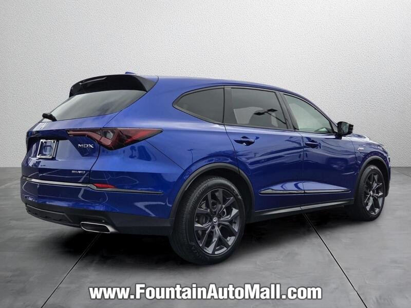 Certified Used 2024 Apex Blue Pearl Acura SH-AWD A-SPEC image 4