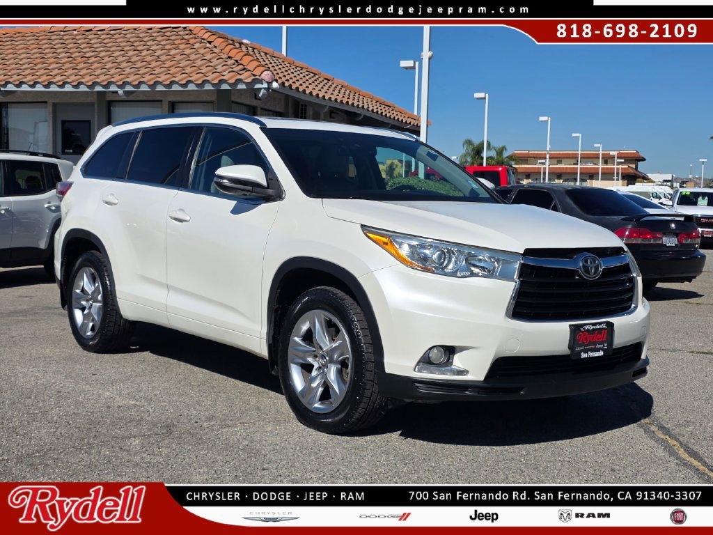 2016 Toyota Highlander Limited Platinum