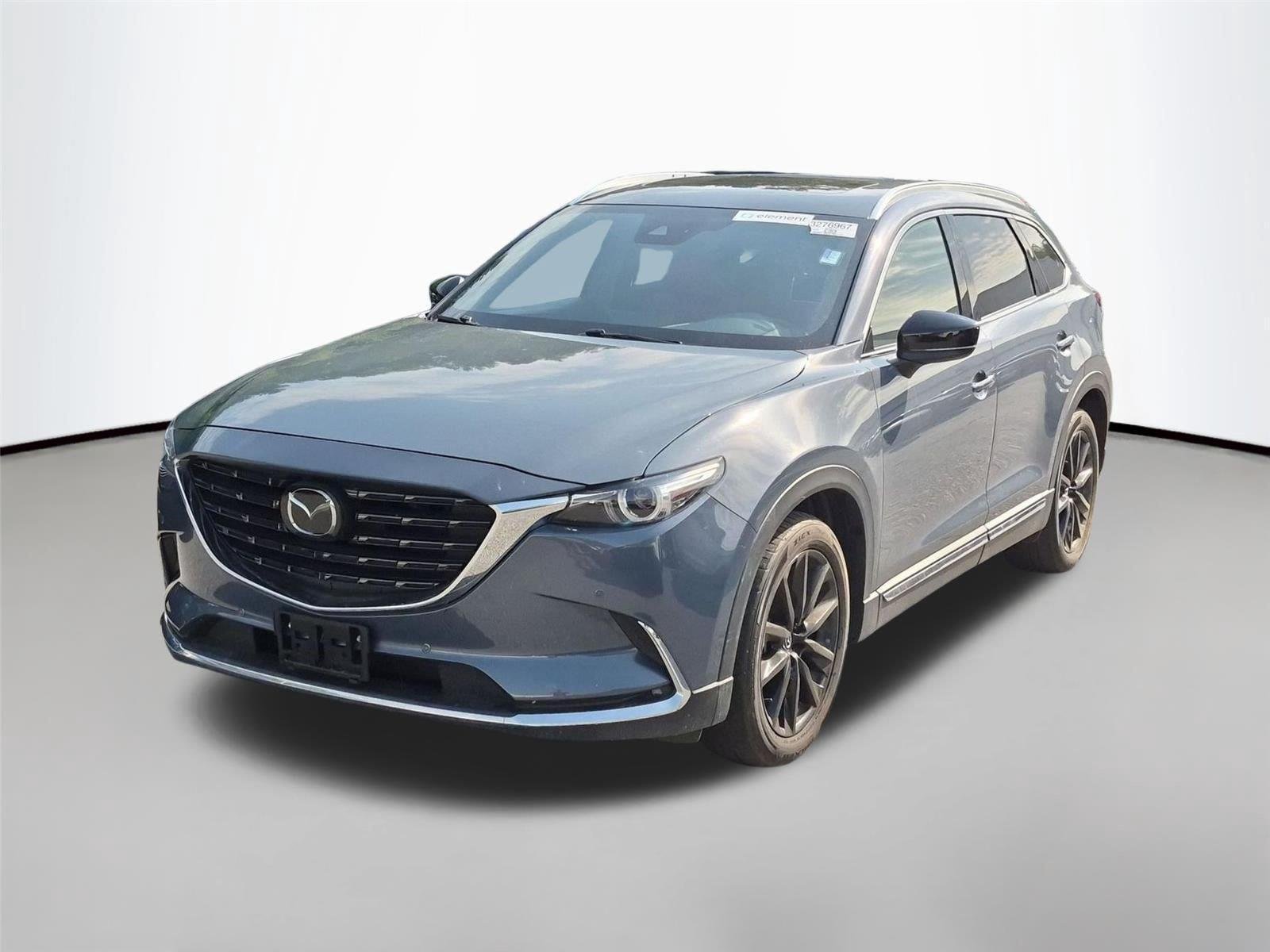 Used 2023 Polymetal Gray Metallic Mazda Carbon Edition image 1