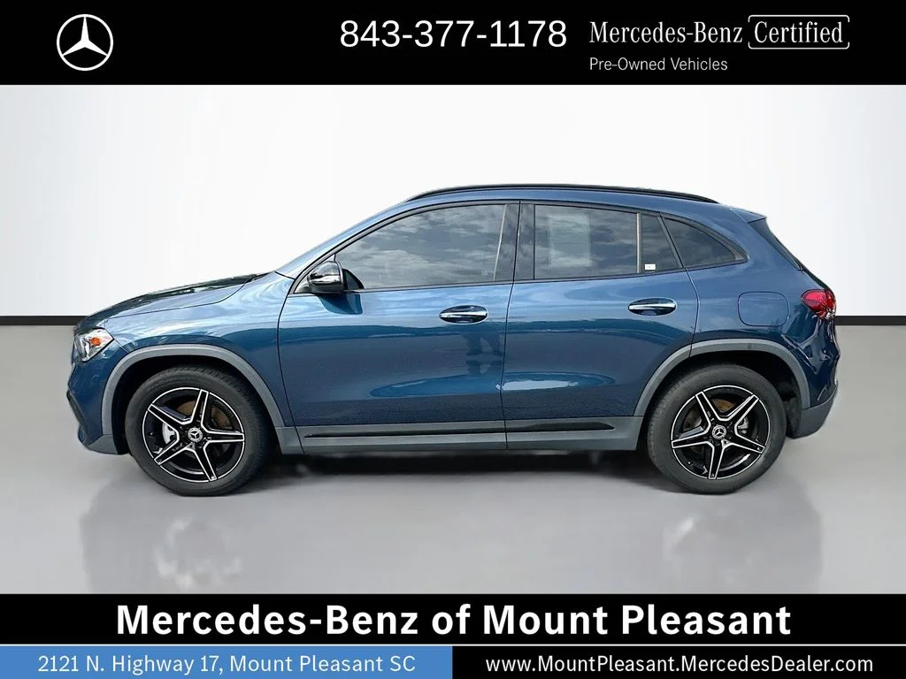 Certified Used 2023 Denim Blue Metallic Mercedes-Benz GLA 250 image 8