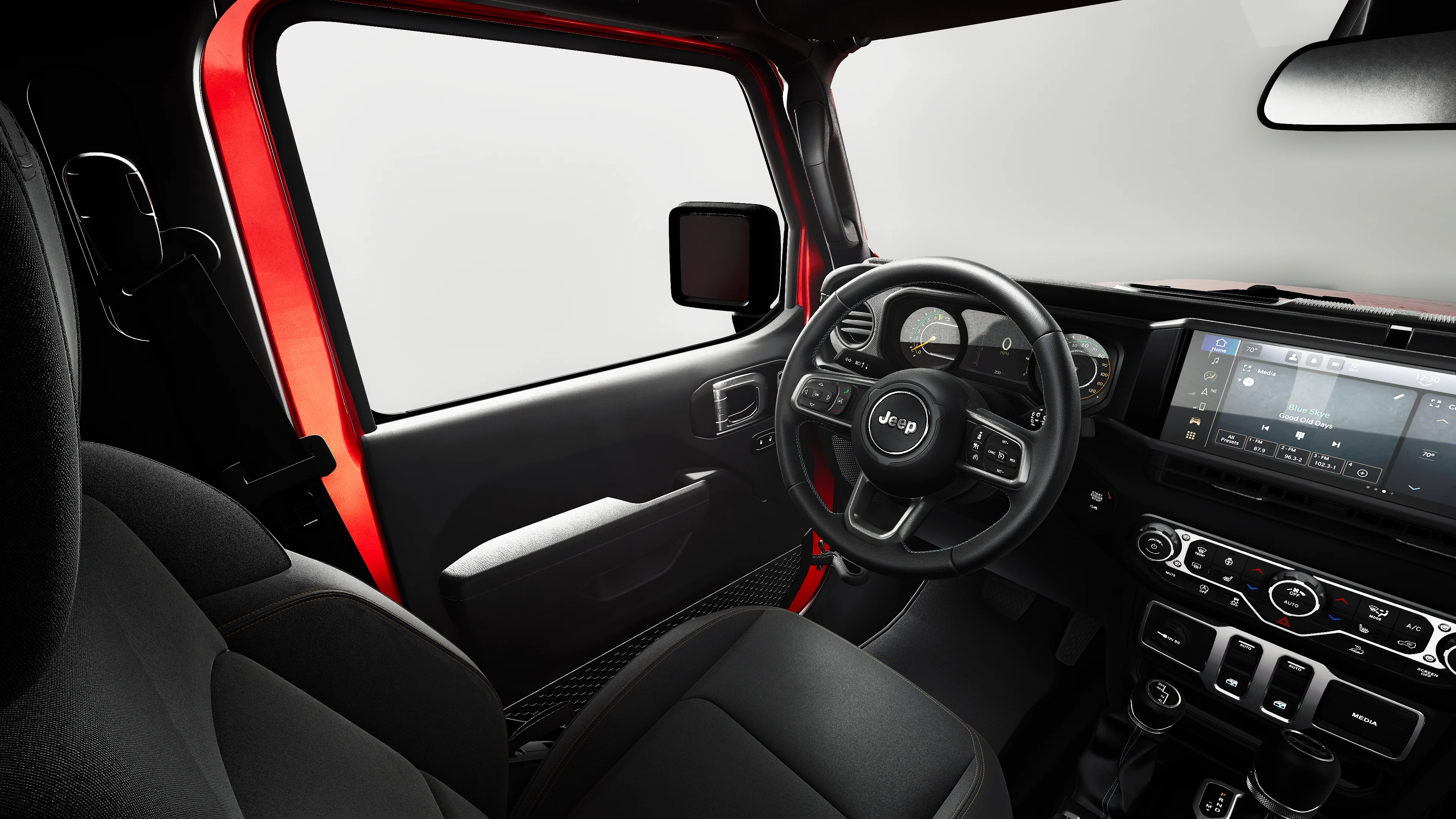New 2027 Firecracker Red Clear-Coat Paint Jeep Sport S image 8