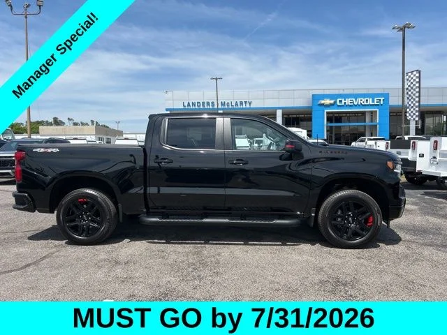 Used 2024 Black Chevrolet RST image 2
