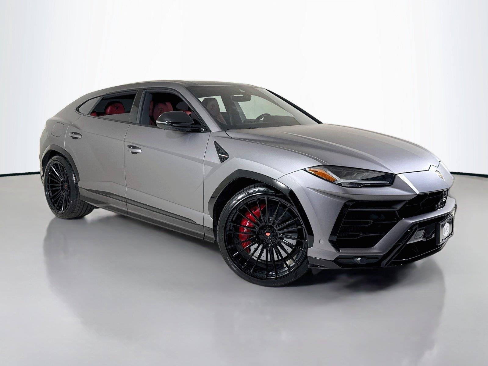 Used 2022 Grigio Nimbus Matt/Verde Scandal Lamborghini Graphite Capsule image 42