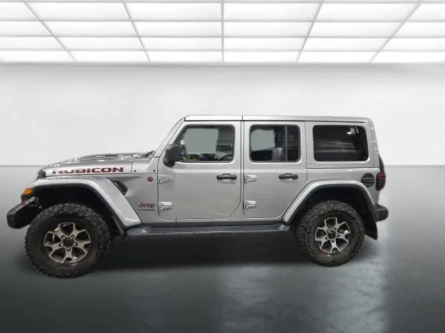 Used 2020 Silver Jeep Unlimited Rubicon image 8