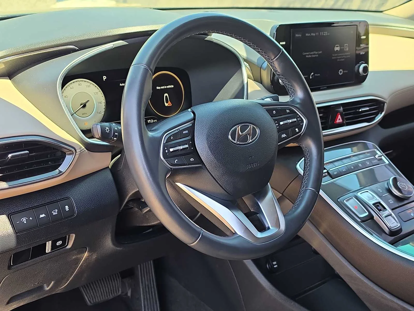 Used 2021 Twilight Black Hyundai SEL image 2