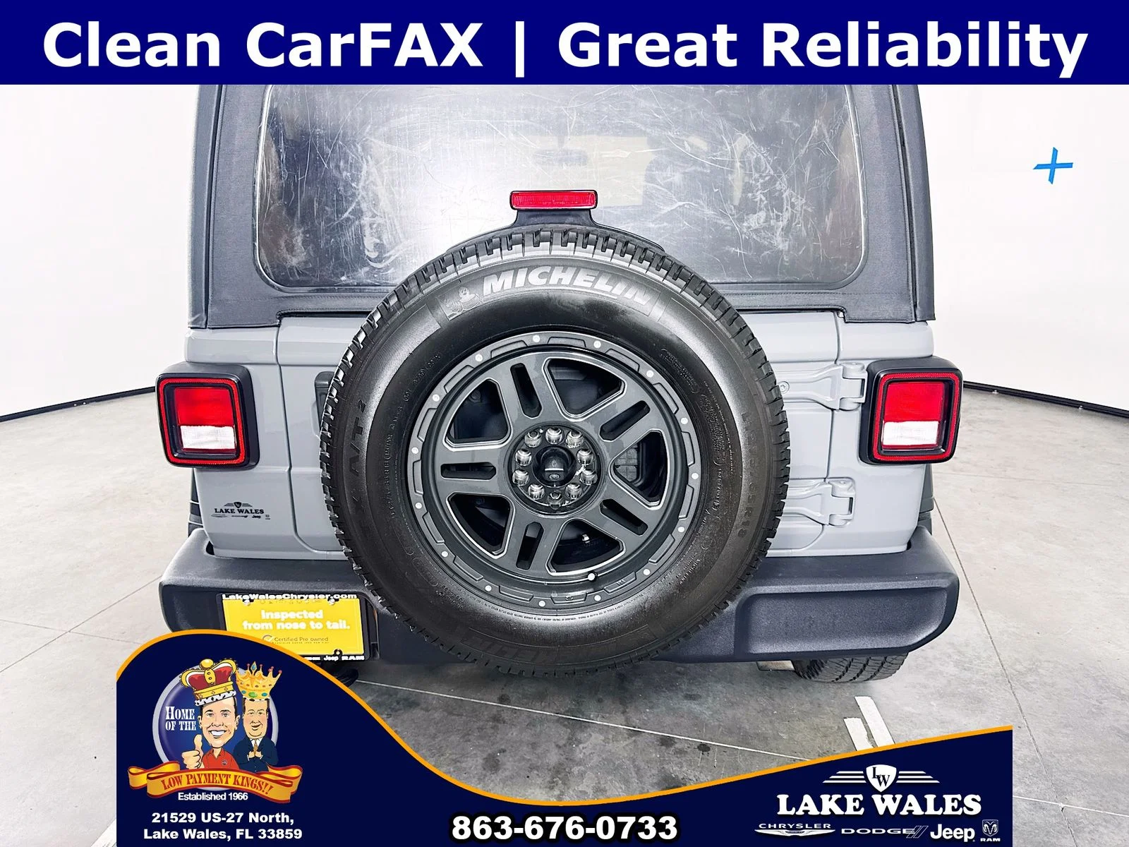Used 2021 Gray Jeep Sport S image 27
