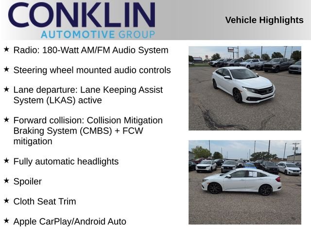 Used 2019 Silver Honda Sport image 2