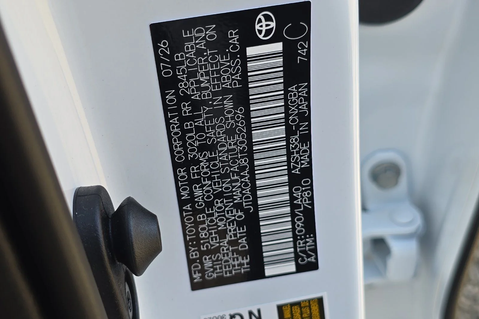 New 2026 White Toyota Limited image 23